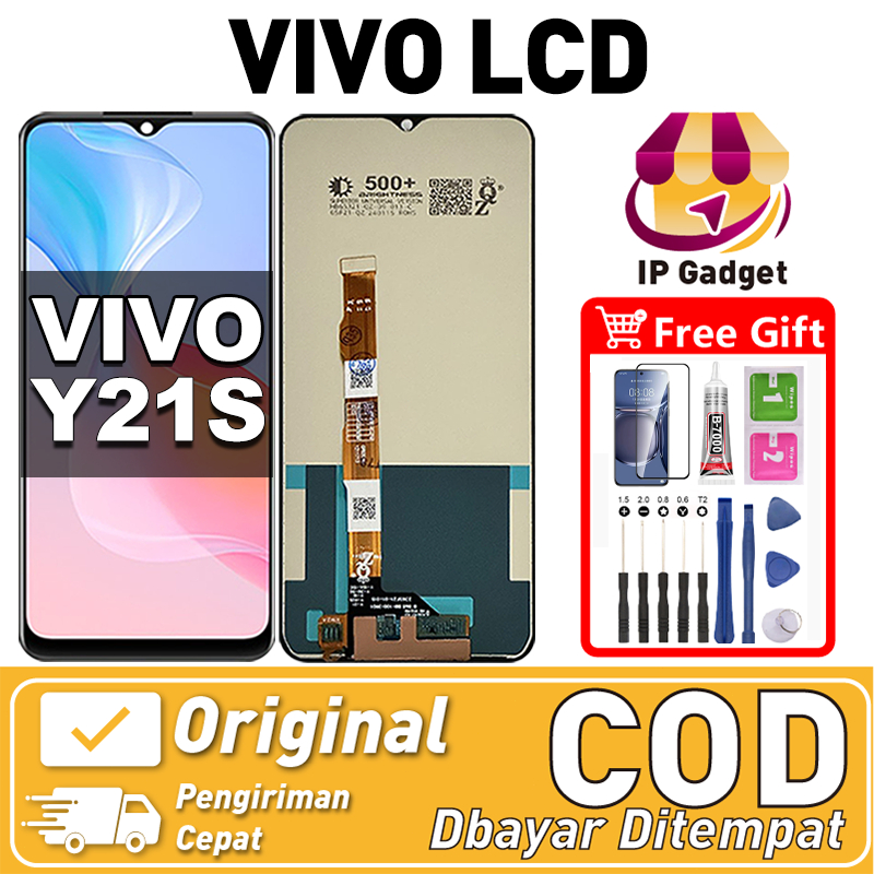 ORI FOR LCD VIVO Y21S Fullset Original LCD HP VIVO Y21S Asli Touchscreen Layar Sentuh HP COD