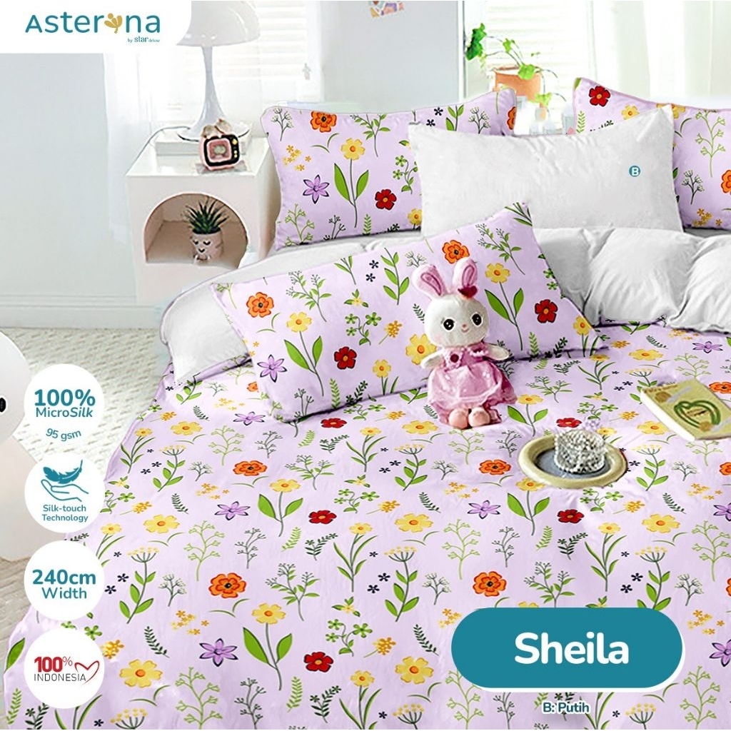 Bedcover Full Set Sprei Aesthetic Korea ||mikro disperse||