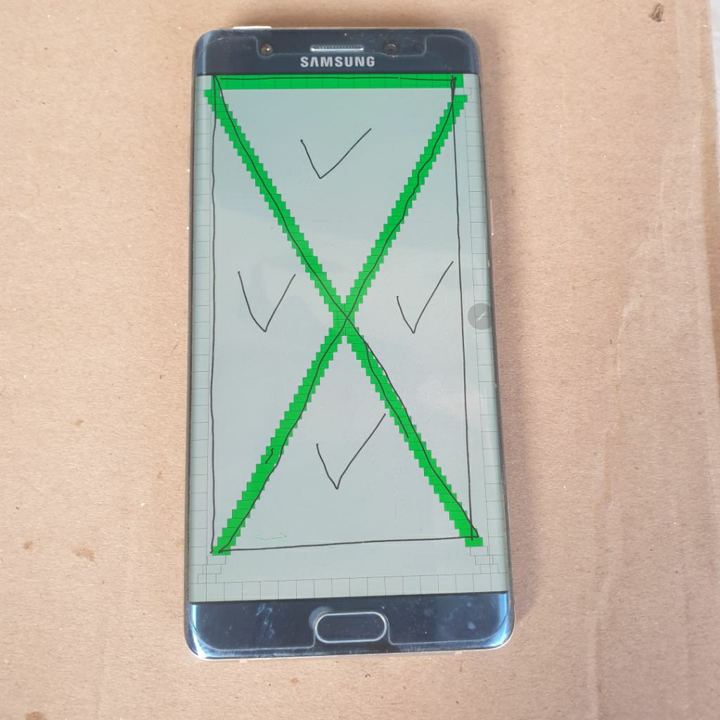 lcd samsung galaxy note fe minus baca deskrip