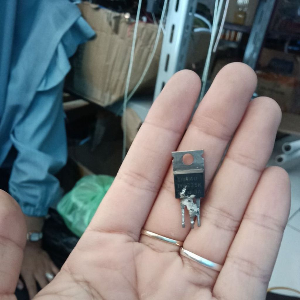 TR TRANSISTOR IRF 840 ori cabutan