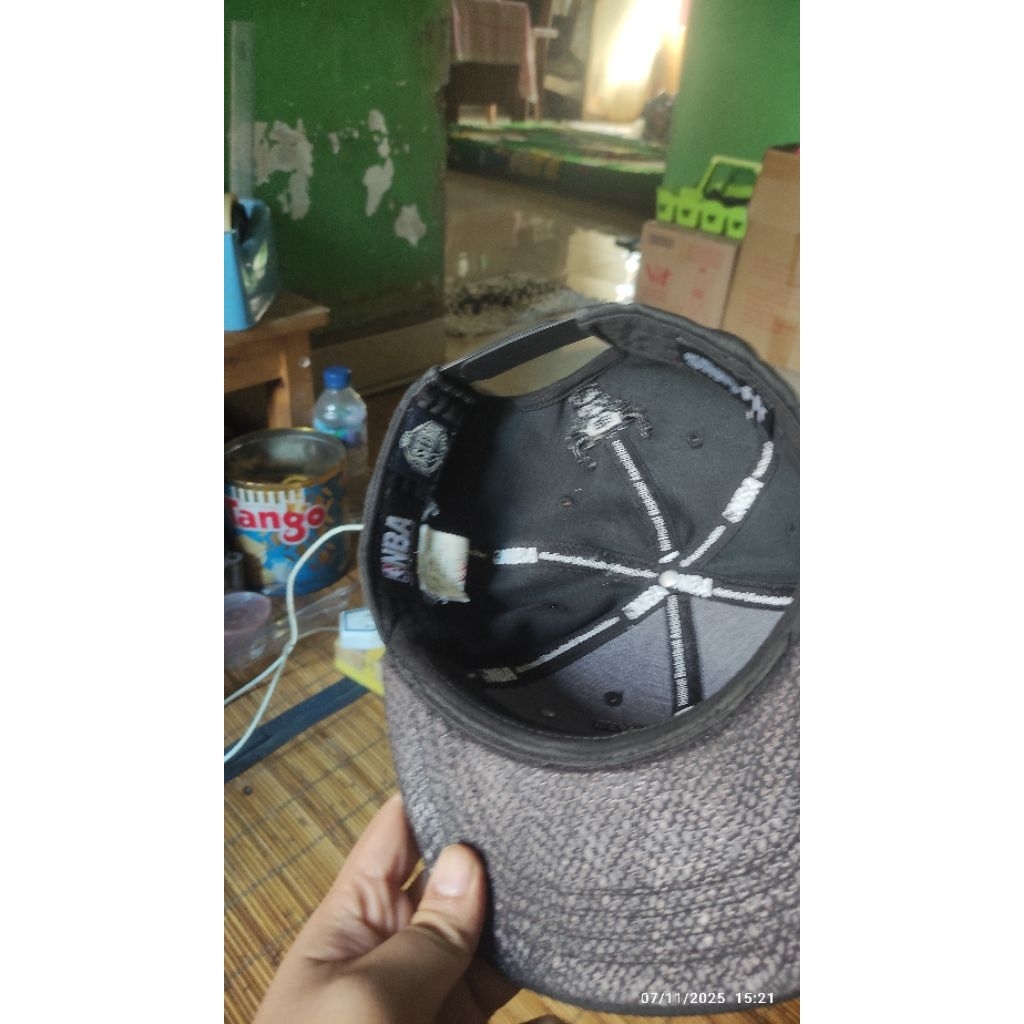 TOPI SNAPBACK CHICAGO BULLS LETTERS ORIGINAL ( NBA )