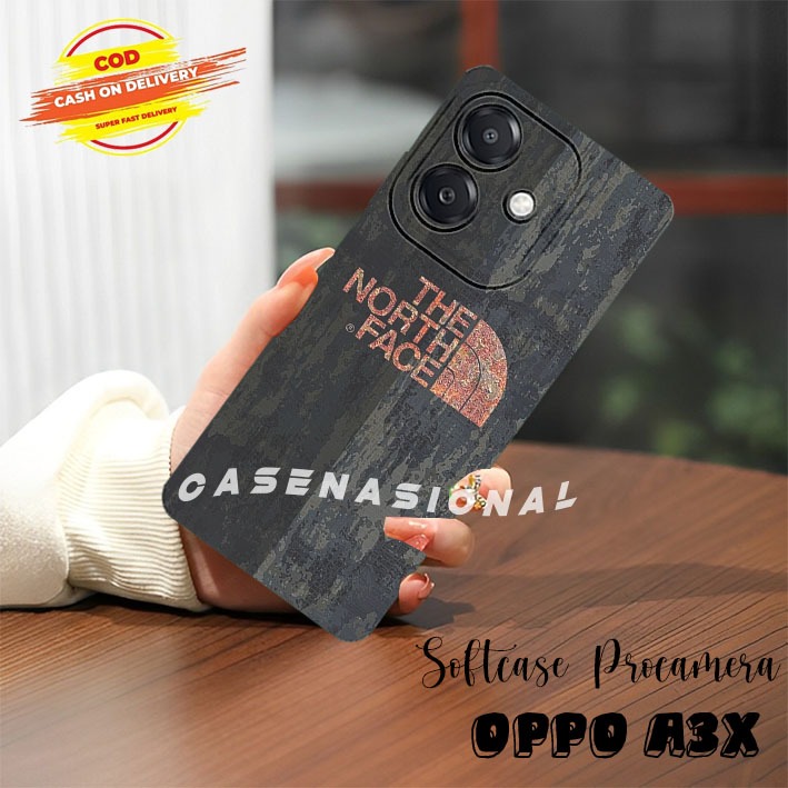 Fashion case Oppo A3X 2024 / Oppo A5i 4G / Oppo A3 NFC Motif tnf kekinian Keren All Type HP case len