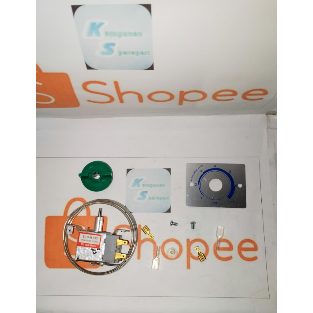 Thermostat Kulkas STB R 130/ pengatur suhu untuk 1 2 pintu otomatis sanyo sharp toshiba