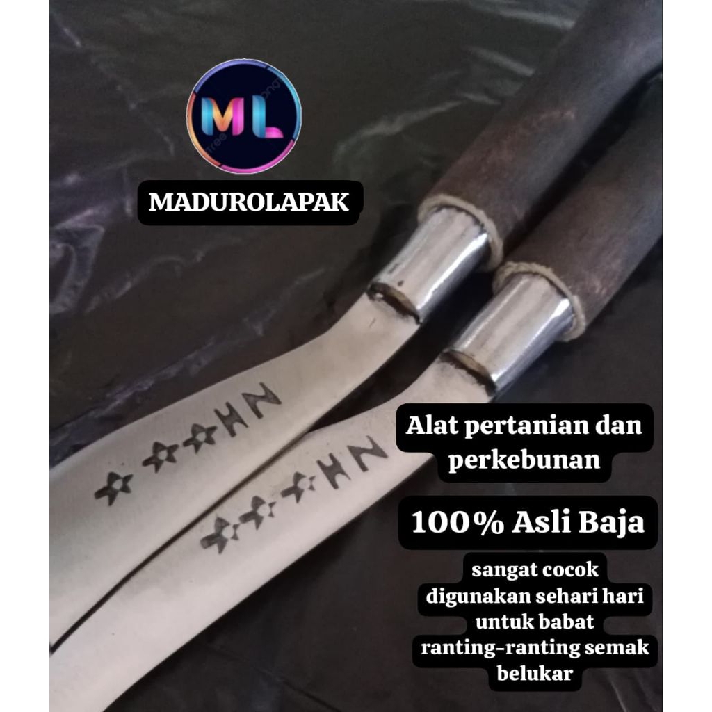 Arit Madura Cap Bintang HN Ori Alat Berkebun Dan Tani