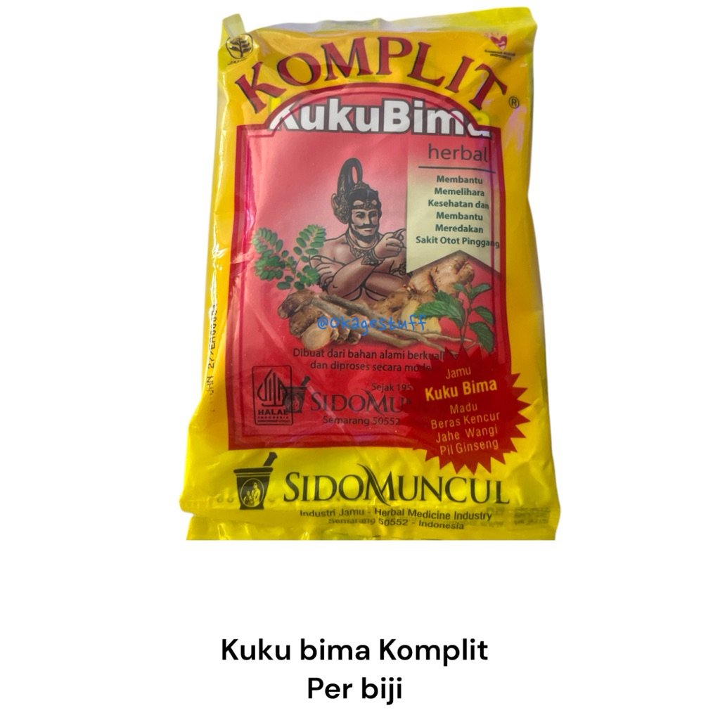 (1 pcs) Jamu kuku bima komplit