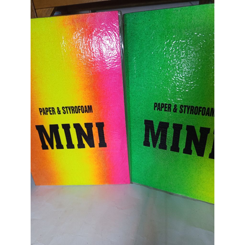 Styrofoam Kreatif Warna-warni