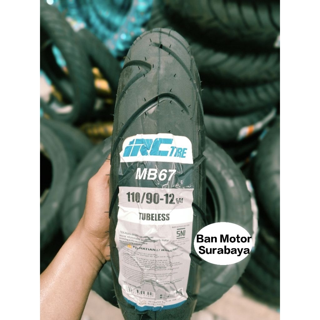 Terbaru Ban Belakang Scoopy Irc 110/90-12 Ban Baru Belakang Scoopy