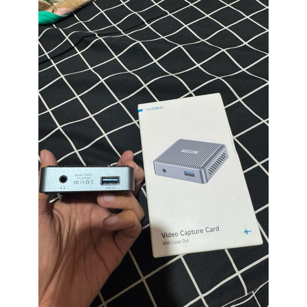 hagibis video capture card + hdmi to tipe c