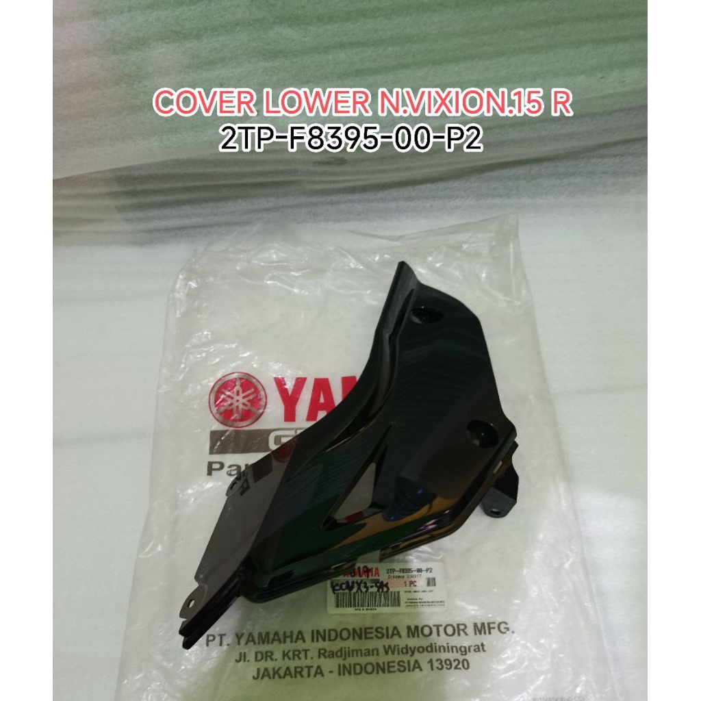 Cover under yamaha New Vixion Advance kiriI Hitam YGP
