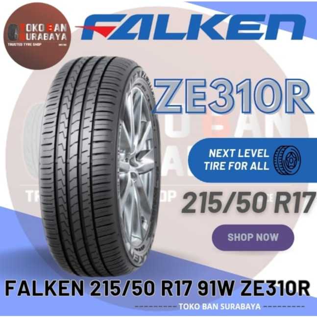 Ban FALKEN 215/50R17 ZE310R 215/50/17 215/50-17 21550R17 21550 215/50 R17 R 17 ZE 310R 310 R