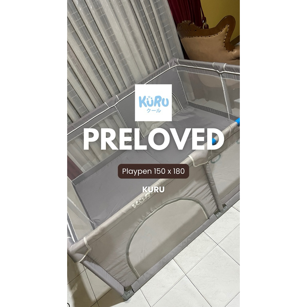 PRELOVED PLAYPEN KURU 150 x 180