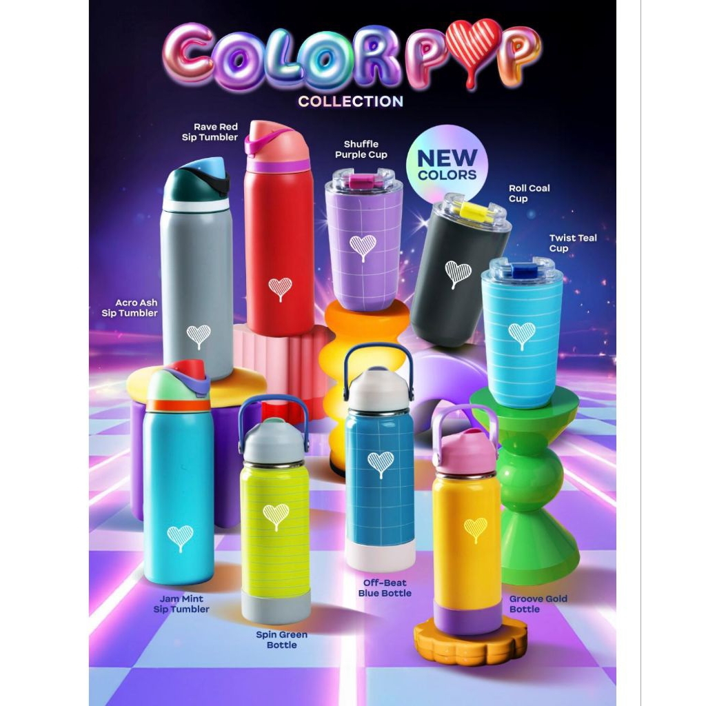 Tumbler Kopi Kenangan Color Pop Collection / Tumbler Kopi Kenangan Stainless Steel / ORIGINAL from K