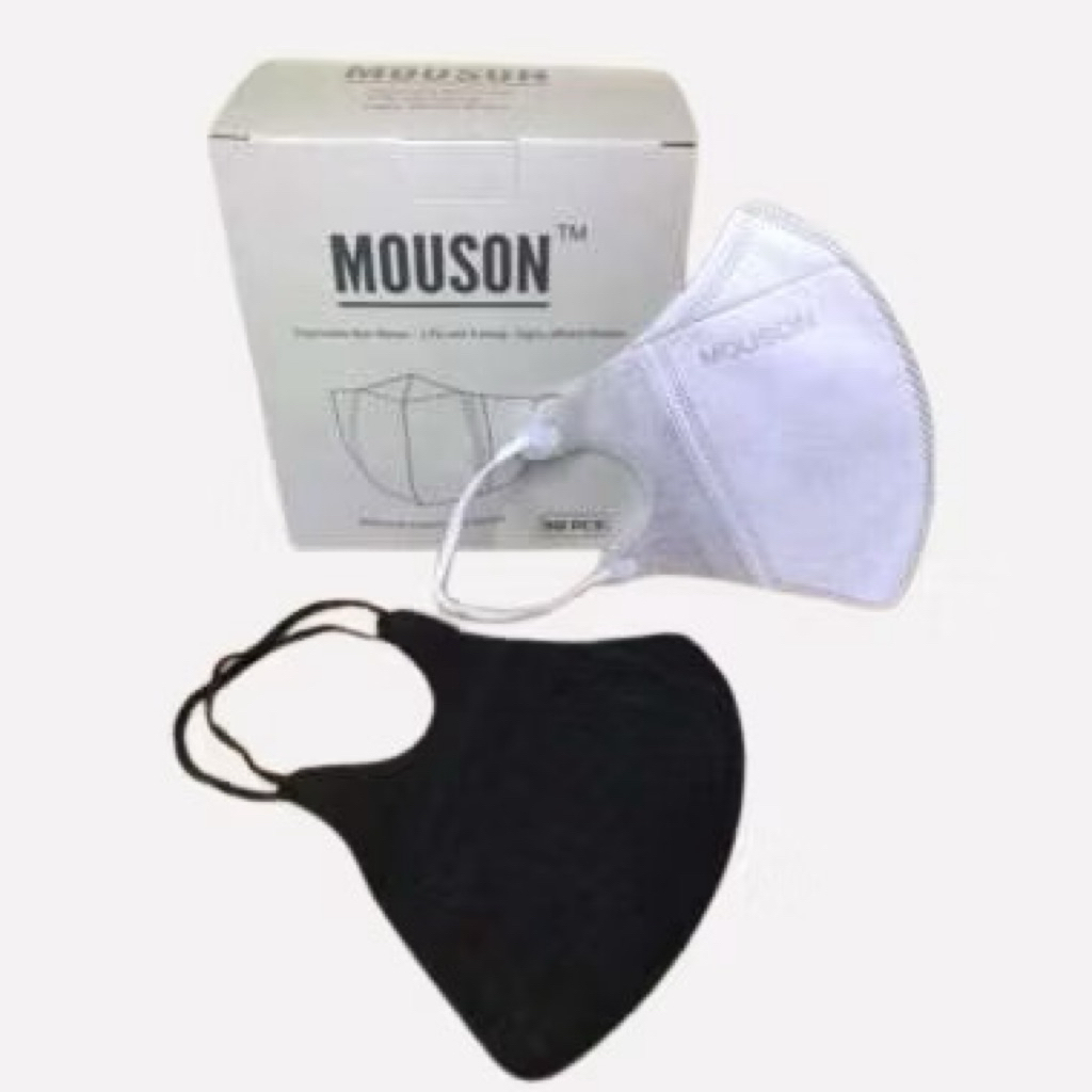 Masker duckbill 50PCS tebal masker duckbill mouson 4PLY