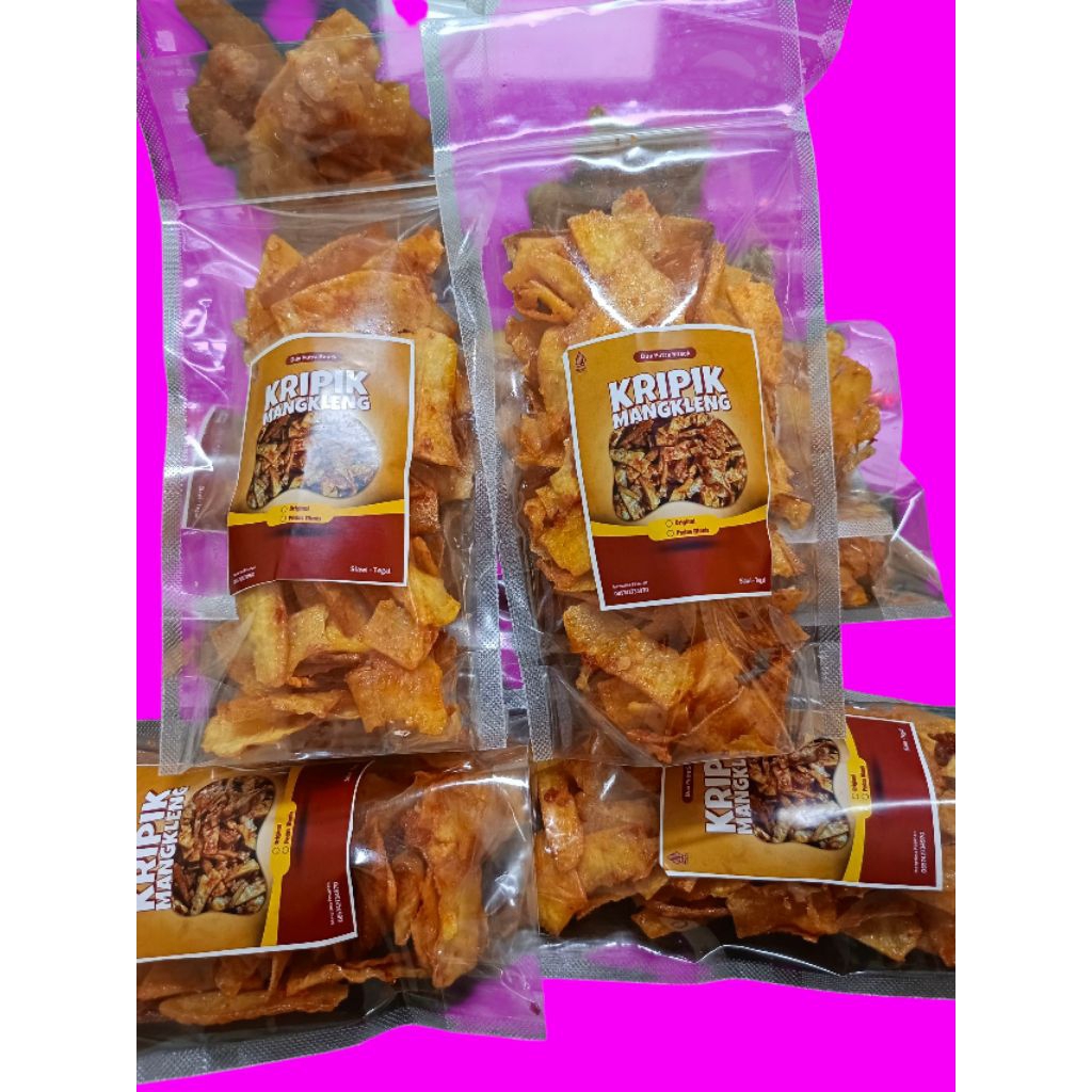 Snack Manggleng Singkong Pedas Manis / Jajanan Manggleng Singkong krispi kriuk enak / Oleh Oleh Khas