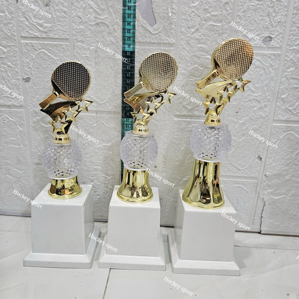Trophy Bet Tenis Meja Piala Tenis Meja Import 1 SET / 1 PIALA ( Kristal Bulat / Duri )