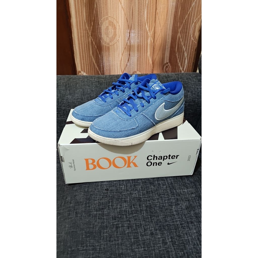 Nike Book 1 blue solid ep original