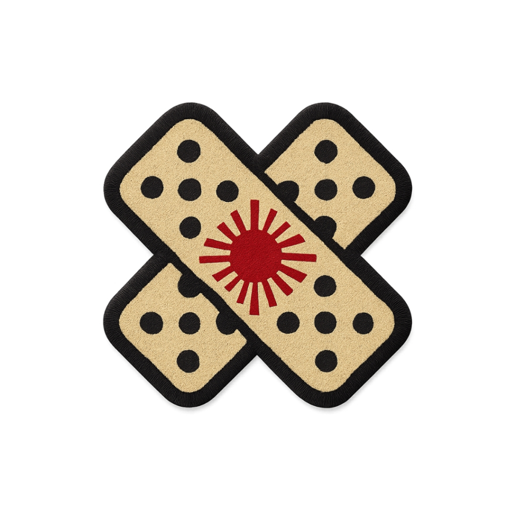 Patch Bordir JDM Racing Logo Custom Iron On Jahit Tempel Premium