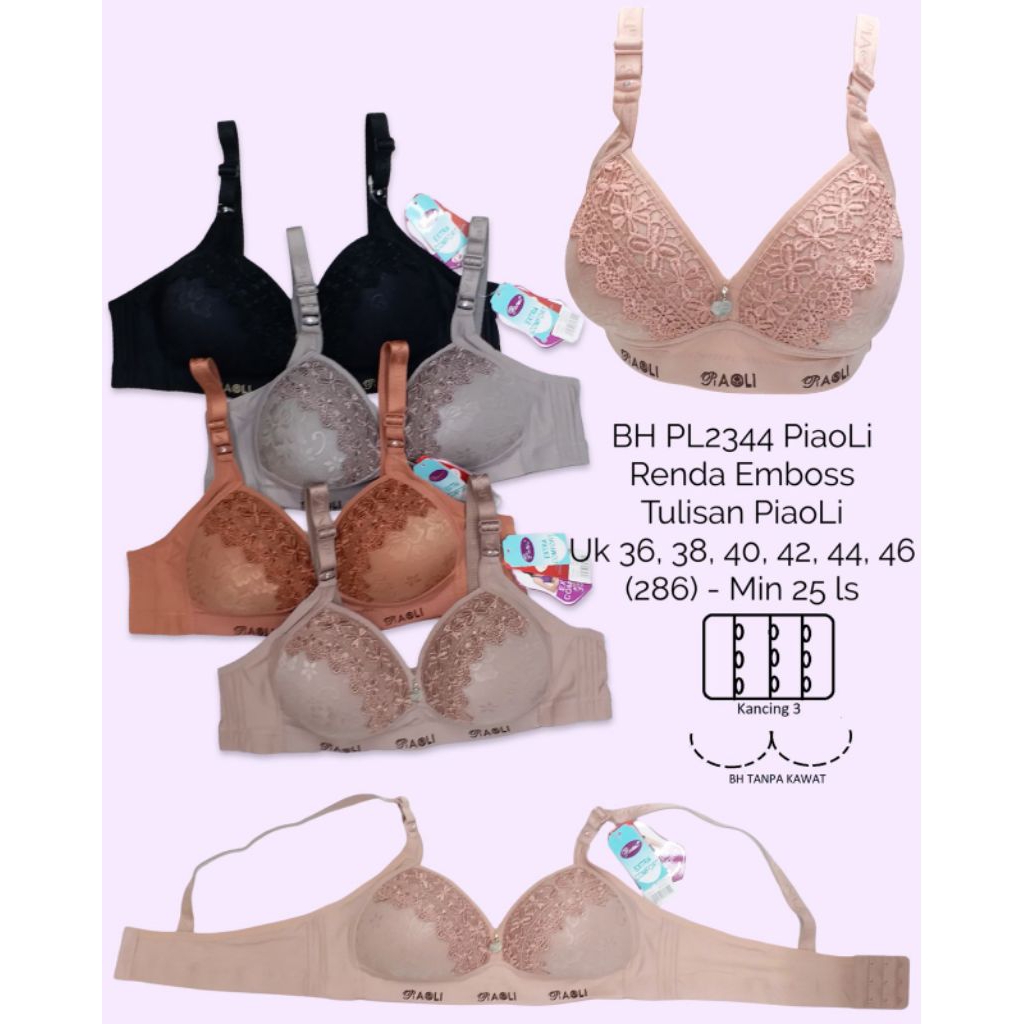 Bra pioli 2344 BH wanita