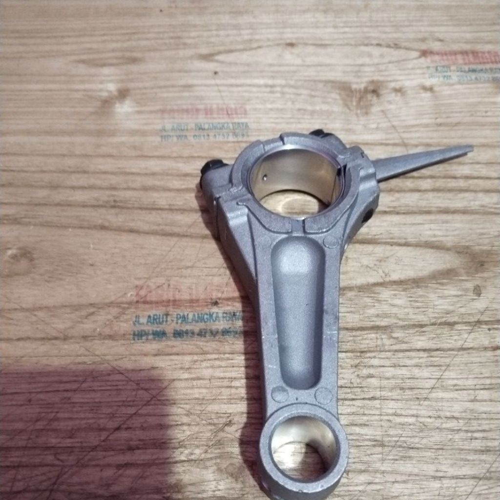 stang loncin 10 hp  sdh pasang metal untuk as krok standar mesin