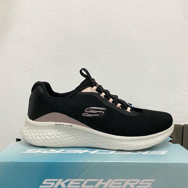 SKECHERS SKECH LITE PRO WOMENS SNEAKERS - BLACK
