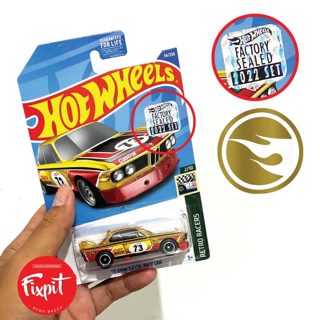 Hot Wheels 73 BMW CSL super treasure hunt factory sealed
