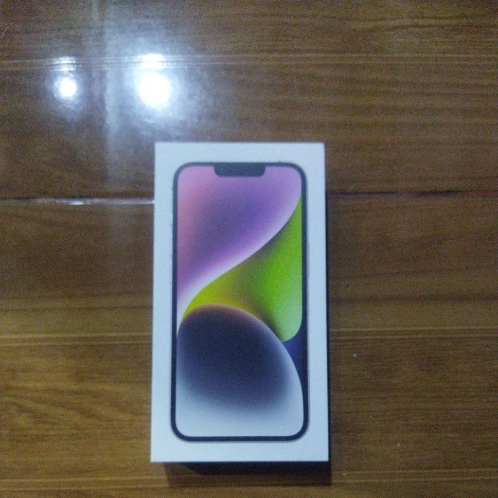 kardus box manual book dan kartu garansi iPhone 14 original seken