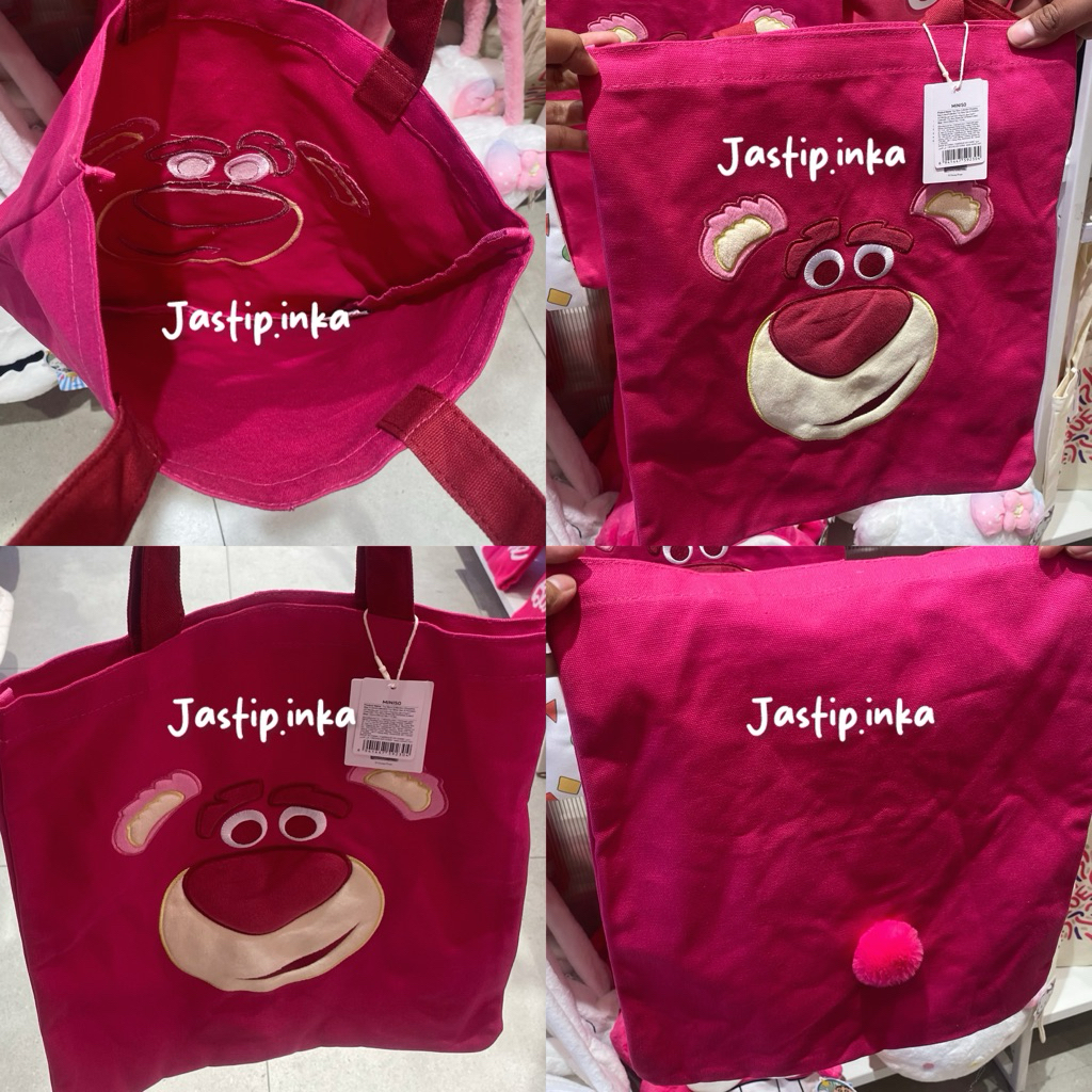 Miniso x Lotso- totebag lotso