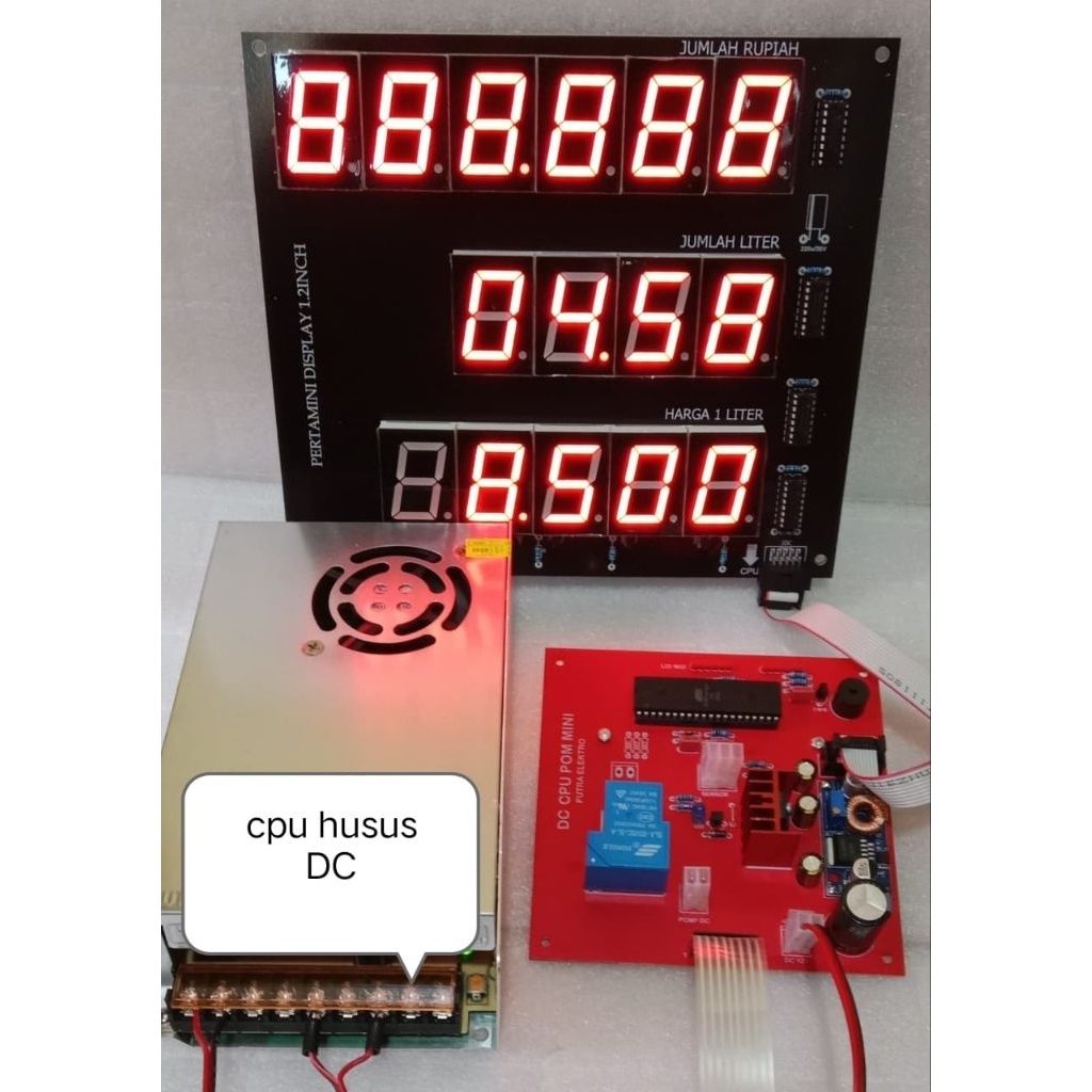 modul digital pom mini husus DC + power supply .