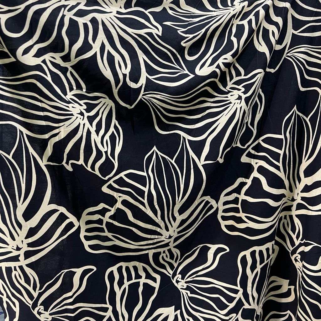 Kain Katun Rayon Viscose Premium | katun rayon | rayon motif | Rayon premium | Daster | Kemeja | Piy