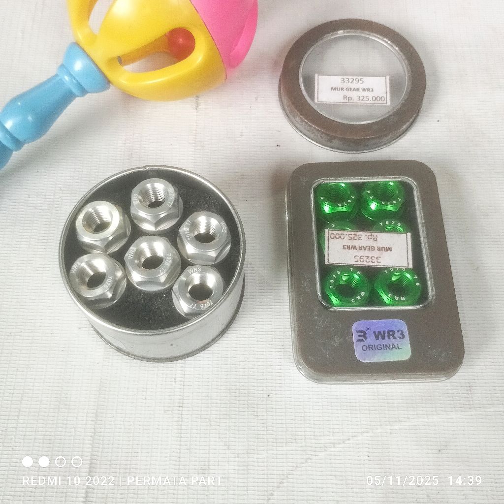 mur gear gir belakang WR3 T7 T6 kunci 14 n 12 m10 m8 ninja 250 r25 mt25 cbr250 r1 cbr 600 ninja 2 ta