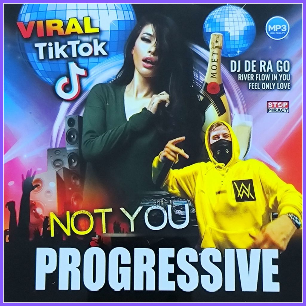 Kaset MP3 Audio Lagu Dj Progressive Nonstop Campuran Album Seleksi Pilihan Terviral