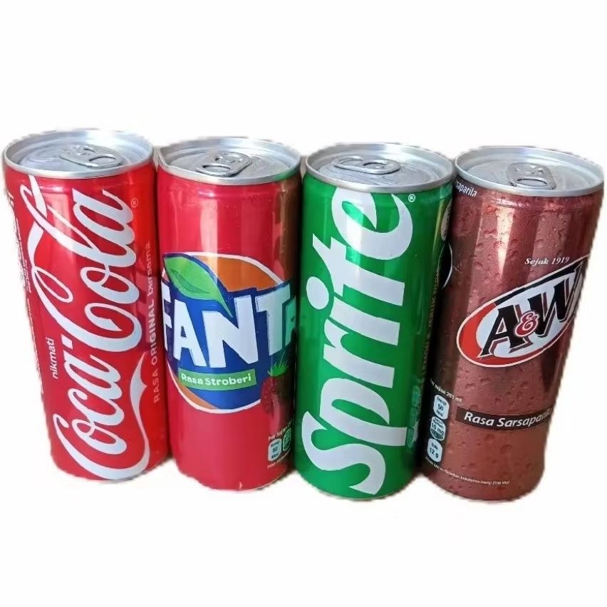 FANTA | SPRITE |  COCA COLA | A&W KALENG MINI NETTO 250 ML