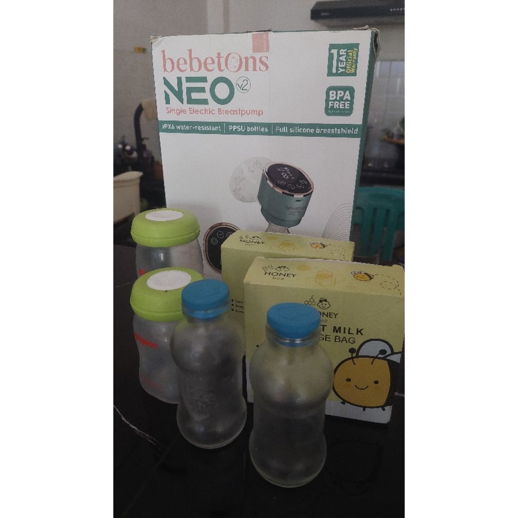 preloved pompa asi elektrik Bebetons neo v2