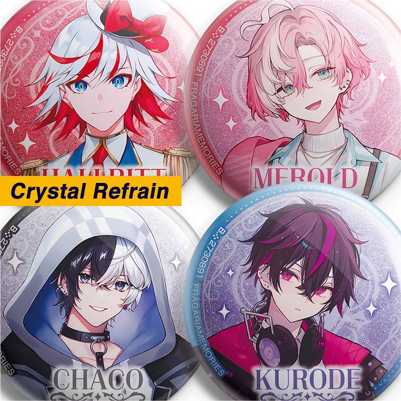 Fragaria Memories Pin Crystal Refrain