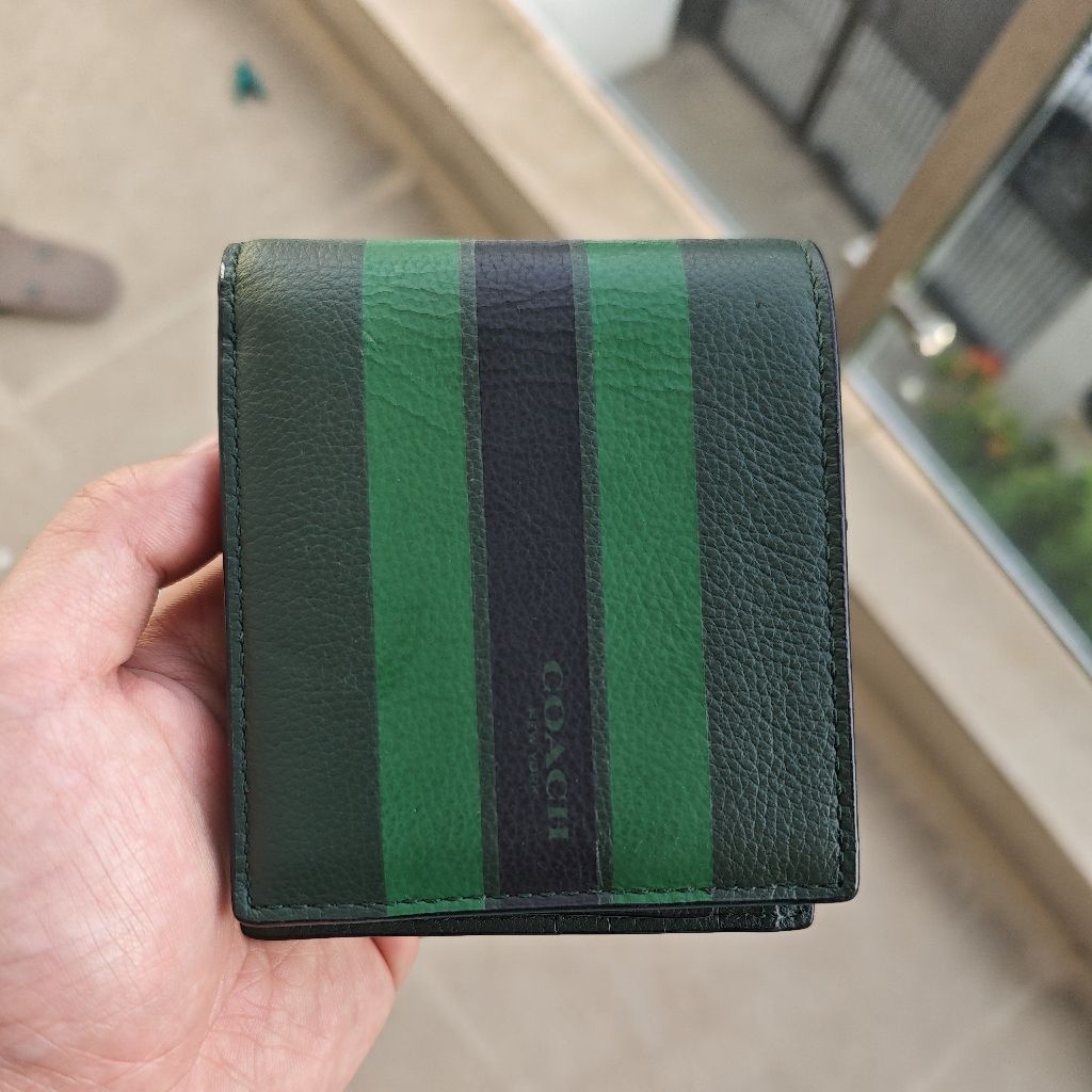 dompet coach pria cowok original italy baru