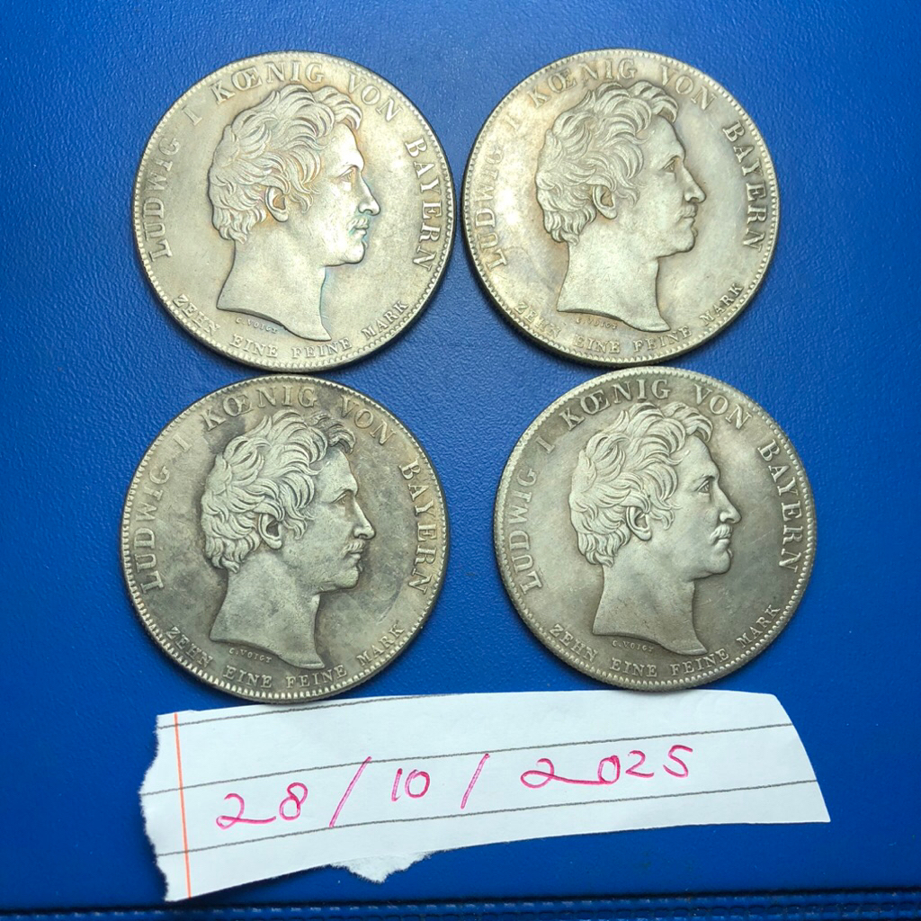 Koin Kuno Ludwig I Tahun 1800 An