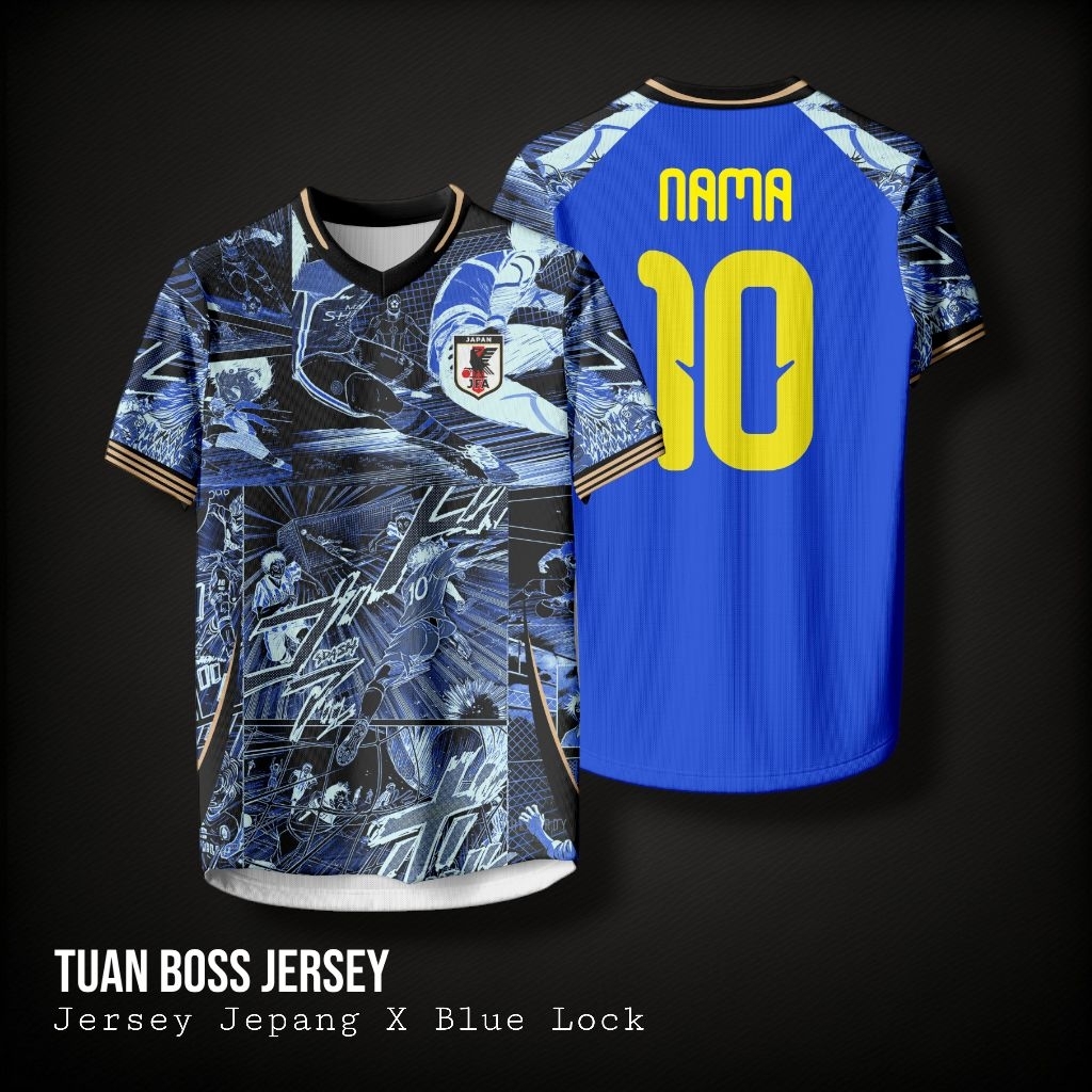JERSEY JEPANGGG X BLUE LOCK