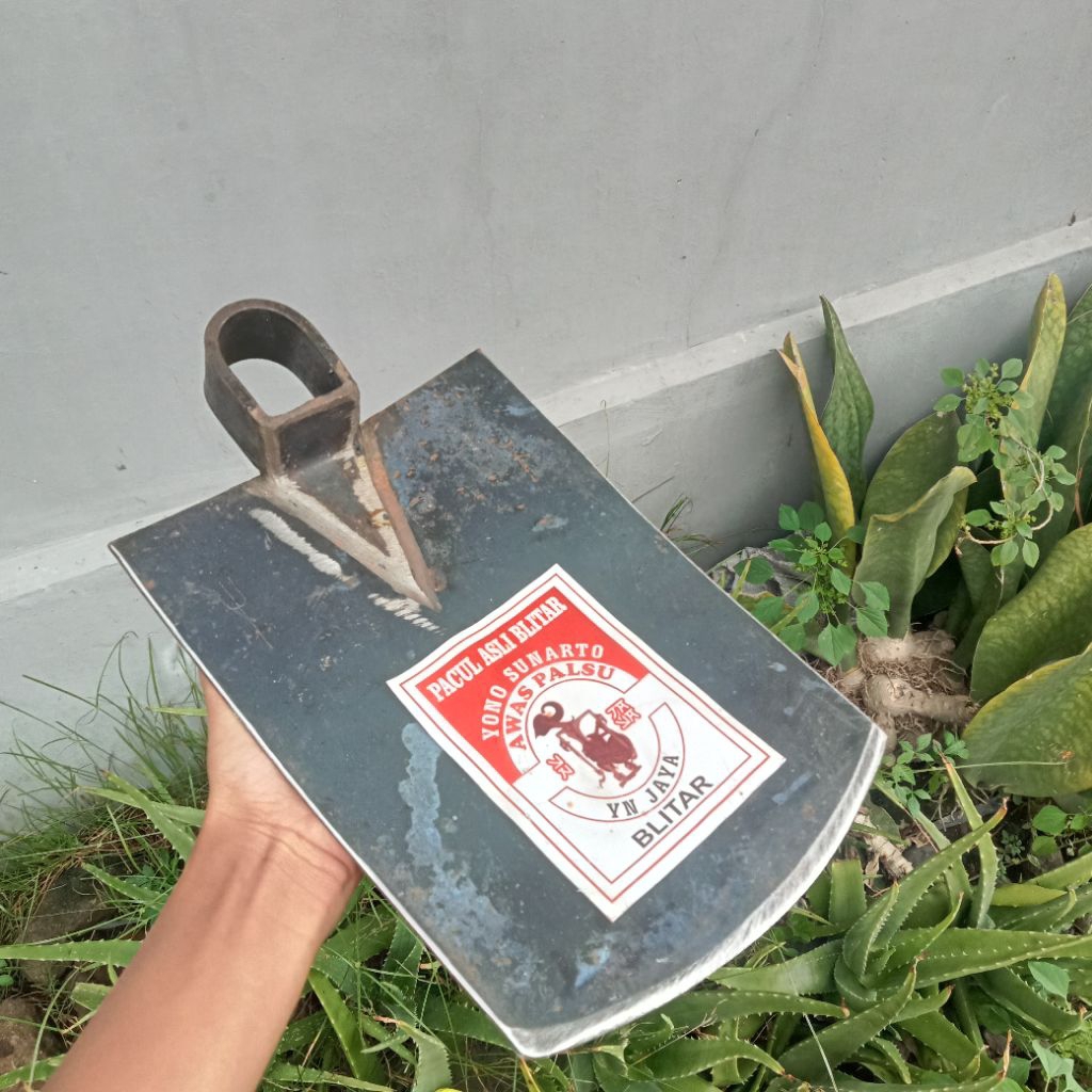 Cangkul Blitar Baja asli Blitar Original YN Kolong Oval & Musiranto baja asli super tajam anti lengk