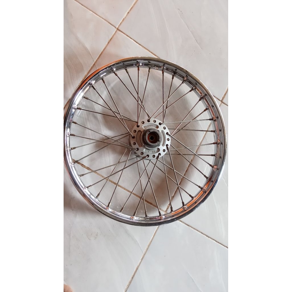 velg pelek depan kawasaki blitz r kaze r original