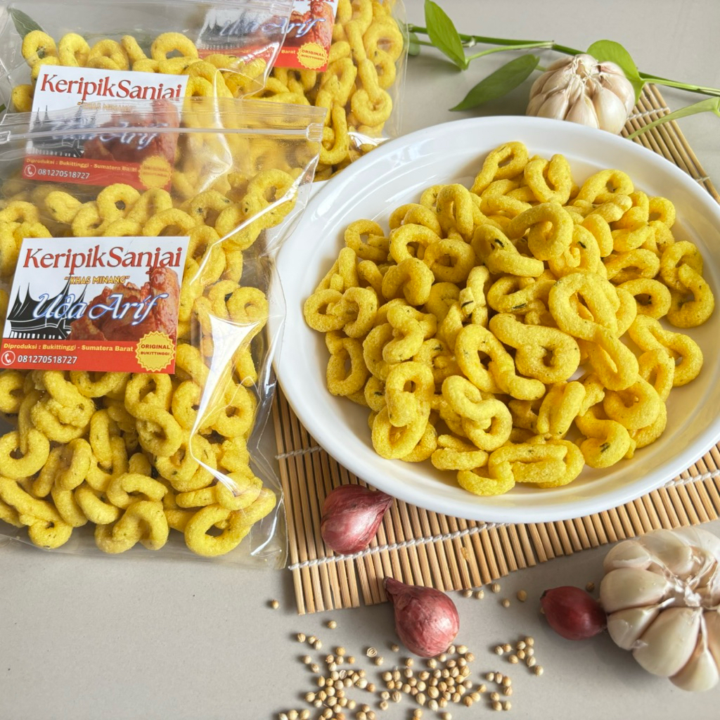 Karak Kaliang Asli Bukittinggi/ Keripik angka 8 185 gram