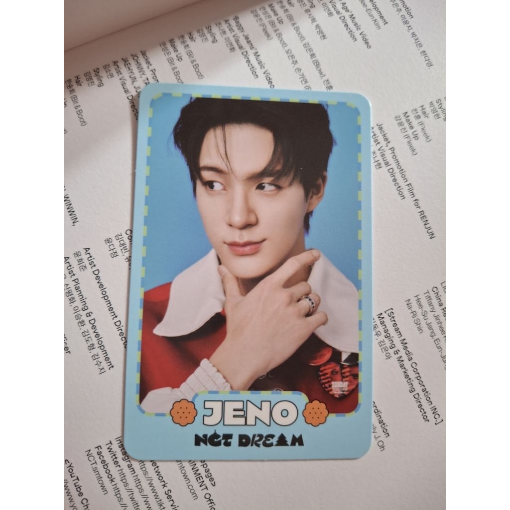 PC PHOTOCARD JENO OFFICIAL CANDY