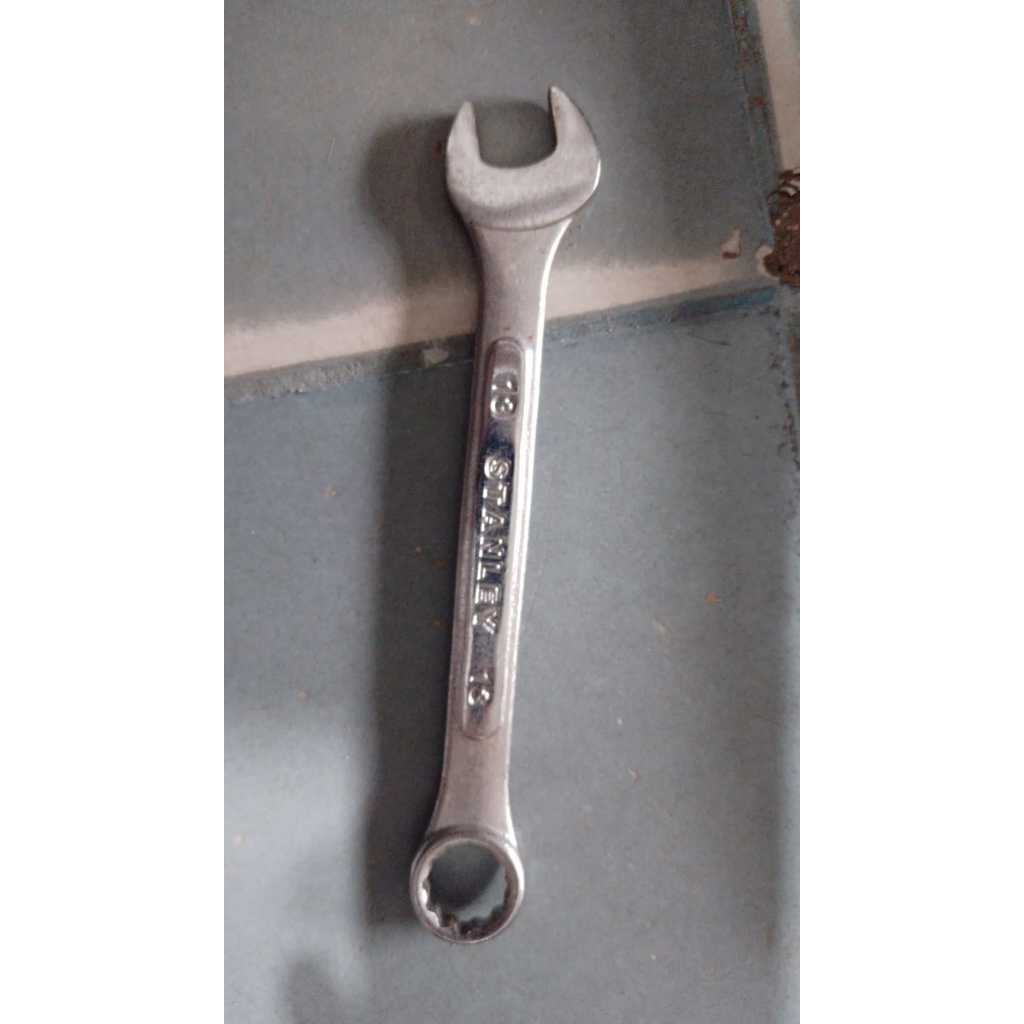 Kunci ring pas STANLEY 13mm/ring pas 13mm/kunci baut 13mm