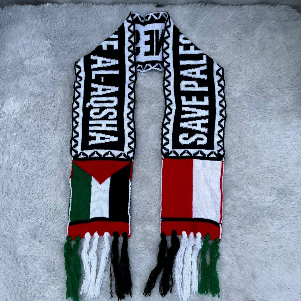 Syal Palestina | Syal rajut Premium Syal rajut Palestina Indonesia Syal rajut printing syal rajut ko