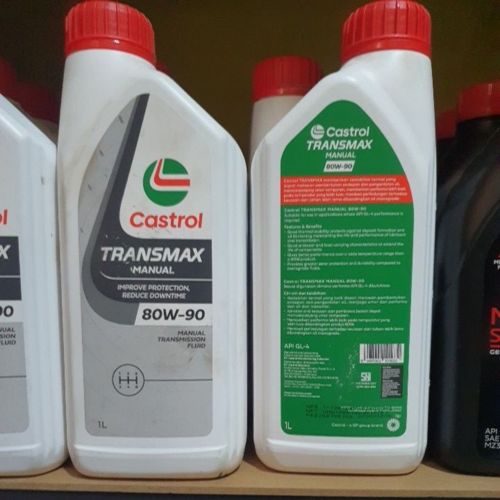 Oli Castrol transmax manual 80W-90 1L(oli transmisi manual)