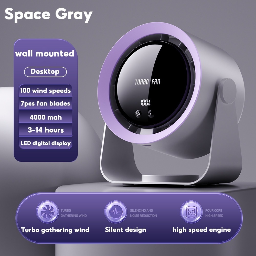 Kipas Turbo Portabel Fan Kipas meja Gantung NS 22 Original Super Dingin 100 Level