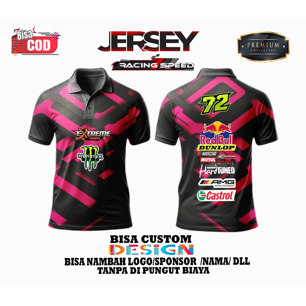 JERSEY TRAIL KAOS GRASSTRACK JERSEY MOTOCROSS JERSEY TRABAS JERSEY MOTORCROSS BAJU TRAIL
