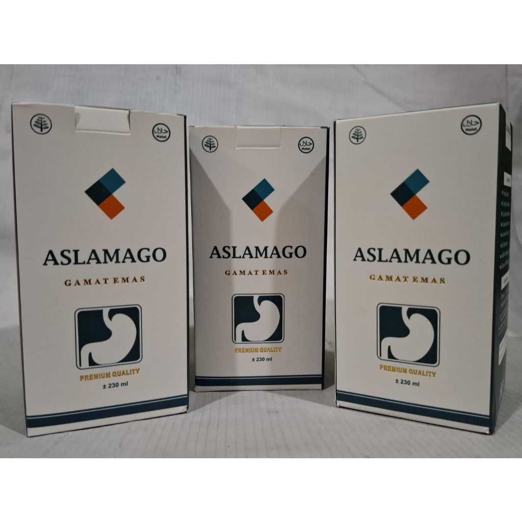 Madu ASLAMAGO Gamat Emas - Solusi Masalah Lambung - Obat Maag dan Asam Lambung 100% ORIGINAL