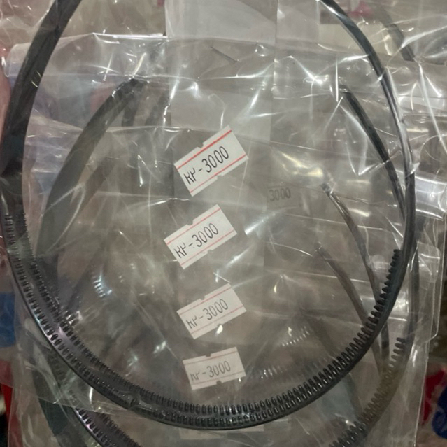 Bando Plastik Hitam / Bandana Anak /  Bando Anak