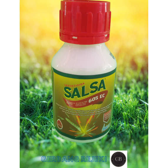 INSEKTISIDA SALSA 605 EC (Klorpirifos 550 g/l + Sipermetrin 55 g/l) 100ml