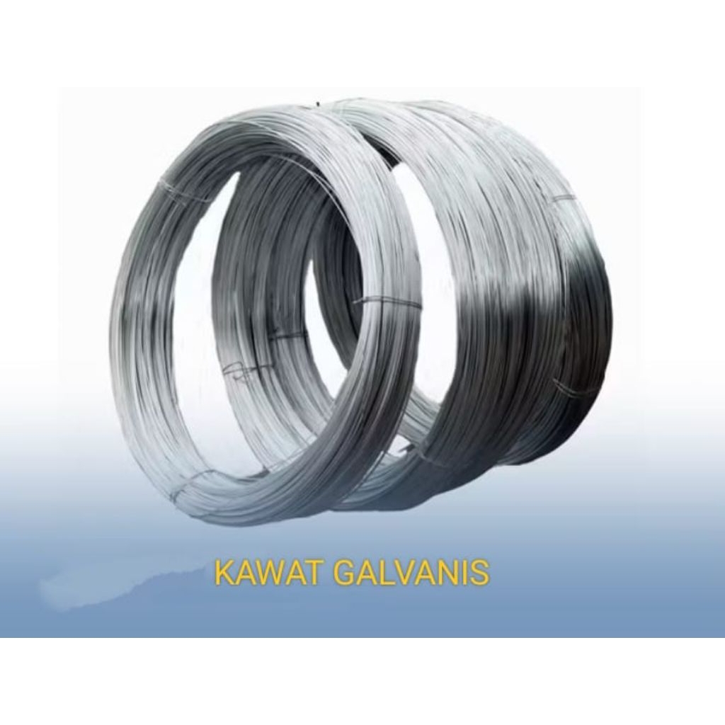 Kawat Galvanis / Kawat Ikat / Kawat Seng Bwg Putih  , Eceran Per Kg